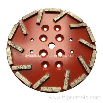 Diamond Grinding Cup Wheel with Arrow Segment for Stone Grindig Tool